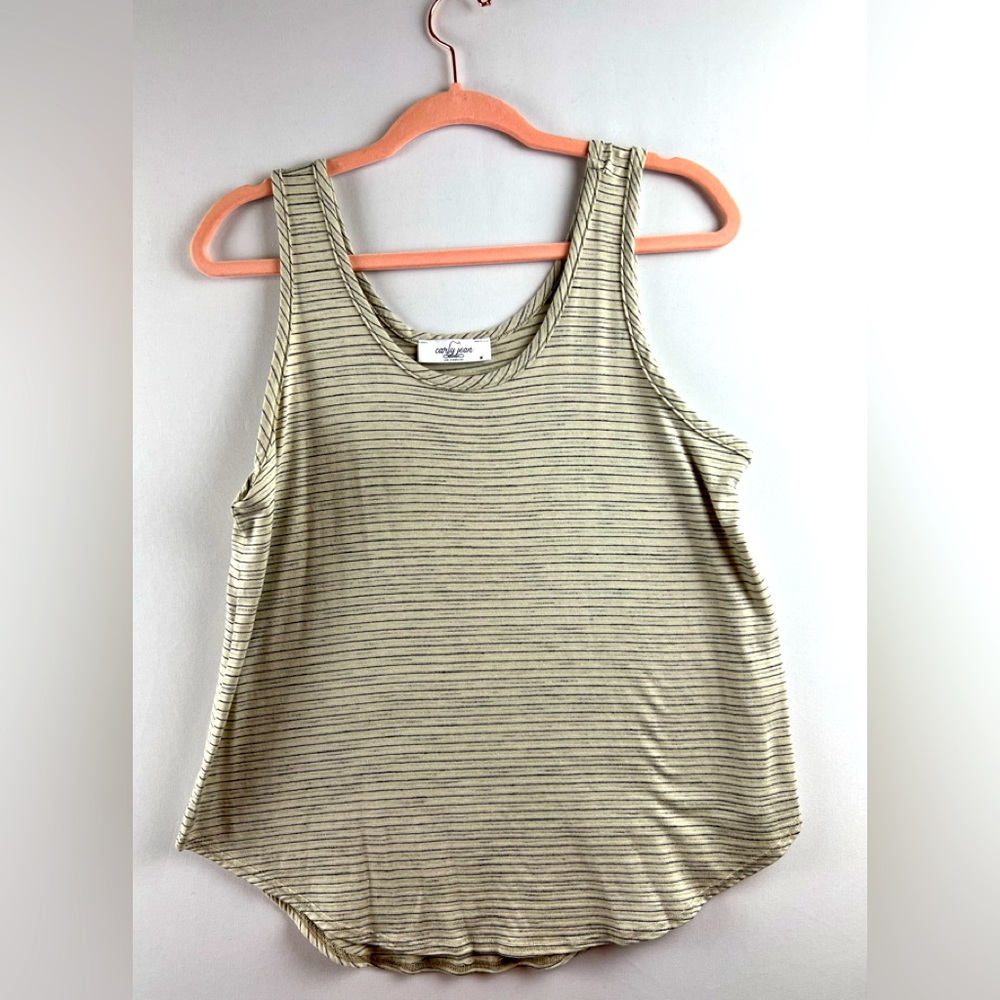 CJLA M STRIPED TANK TOP